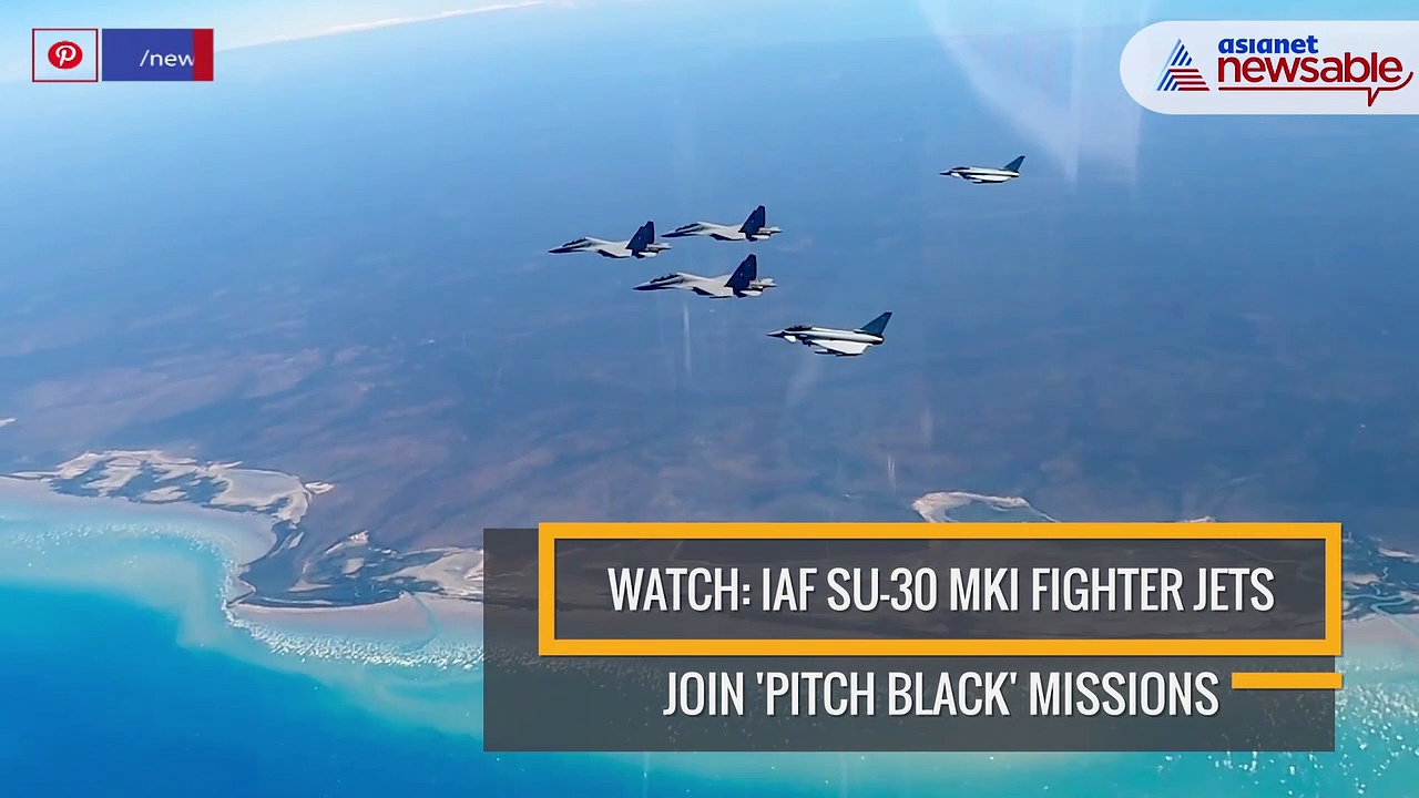 IAF Su-30 MKI fighter jets join 'Pitch Black' missions