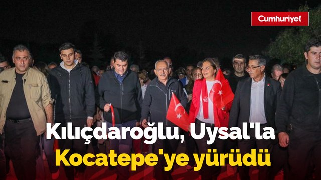 Kılıçdaroğlu ve Uysal, Büyük Taarruz’un 100’üncü yılında Kocatepe’ye yürüdü