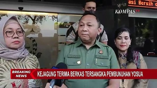 Kejaksaan Agung Terima Berkas 4 Tersangka Pembunuhan Brigadir J