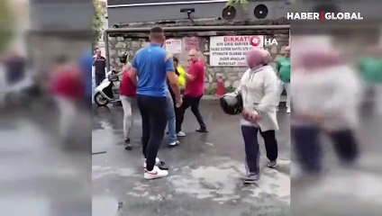 Bayrampaşa’da kaza sonrası büyük kavga! Sürücüler birbirine böyle saldırdı