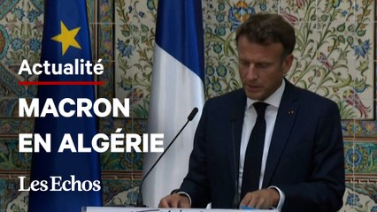 En Algérie, Macron annonce la création d'une commission d'historiens sur la colonisation et la guerre