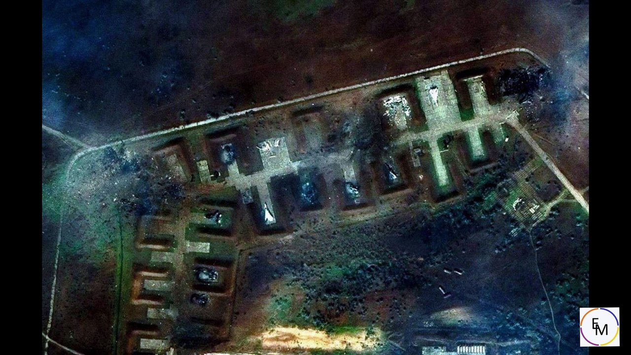 Ukraine Vs Russie - 12 Août 2022 - Attaque en série sur les aérodrome - Criminel de guerre identifié