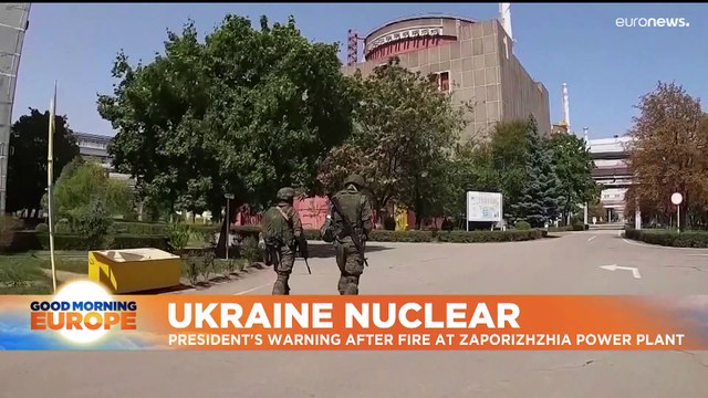 Ukraine war: Zaporizhzhia's 'near disaster'; Russia's 'misinformation'; and Finns' sauna plea