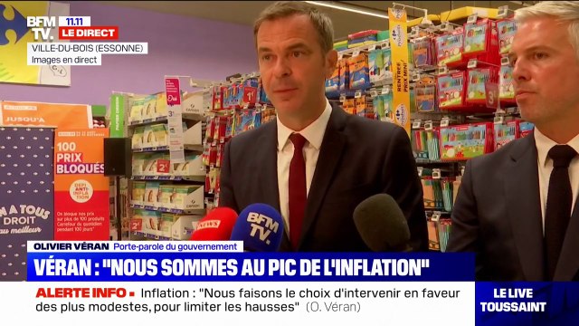 Olivier Véran: On sera très attentif à ce que les entreprises qui réalisent des bénéfices importants puissent prendre toute leur part dans l'effort collectif