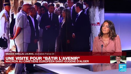 Algérie : Macron visite le cimetière européen Saint-Eugène d'Alger