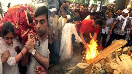 Sonali Phogat Last Rites:सोनाली पंचत्तव में हुई विलीन, बेटी Yashodhara ने दी मुखाग्नि | FilmiBeat