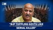 "PM Modi Insecure, BJP Serial Killer of Govts": Manish Sisodia Slams Oppn In Delhi Assembly| CBI AAP