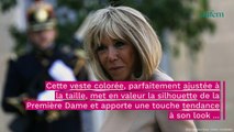 Brigitte Macron flamboyante avec la veste tendance de la rentrée