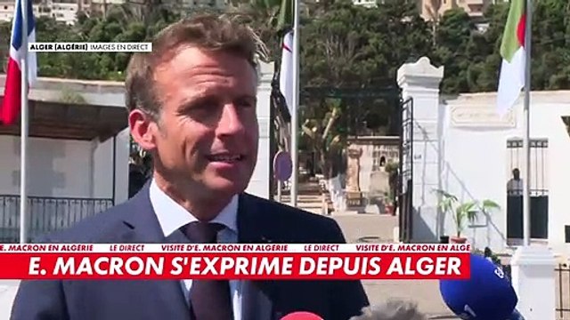 Emmanuel Macron : «Nous ne sommes pas dans la situation de beaucoup d’autres pays où le gaz algérien est quelque chose qui peut changer la donne»