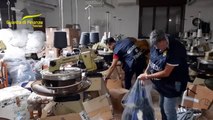 Finanzieri sequestrano a Treviso laboratorio di abbigliamento
