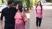Alia Bhatt Pink Transparent Top Baby Bump Flaunt करते Ranbir Kapoor संग Video Viral । *Entertainment