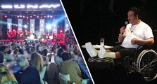 Gündüz ölümden dönen Tatlıses, akşam konser verdi