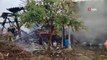 Bursa’da samanlık yangını garaja sıçradı: Traktör ve su motoru alev alev yandı