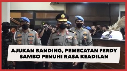 Meski Ajukan Banding, Lemkapi Sebut Pemecatan Ferdy Sambo Penuhi Rasa Keadilan Masyarakat