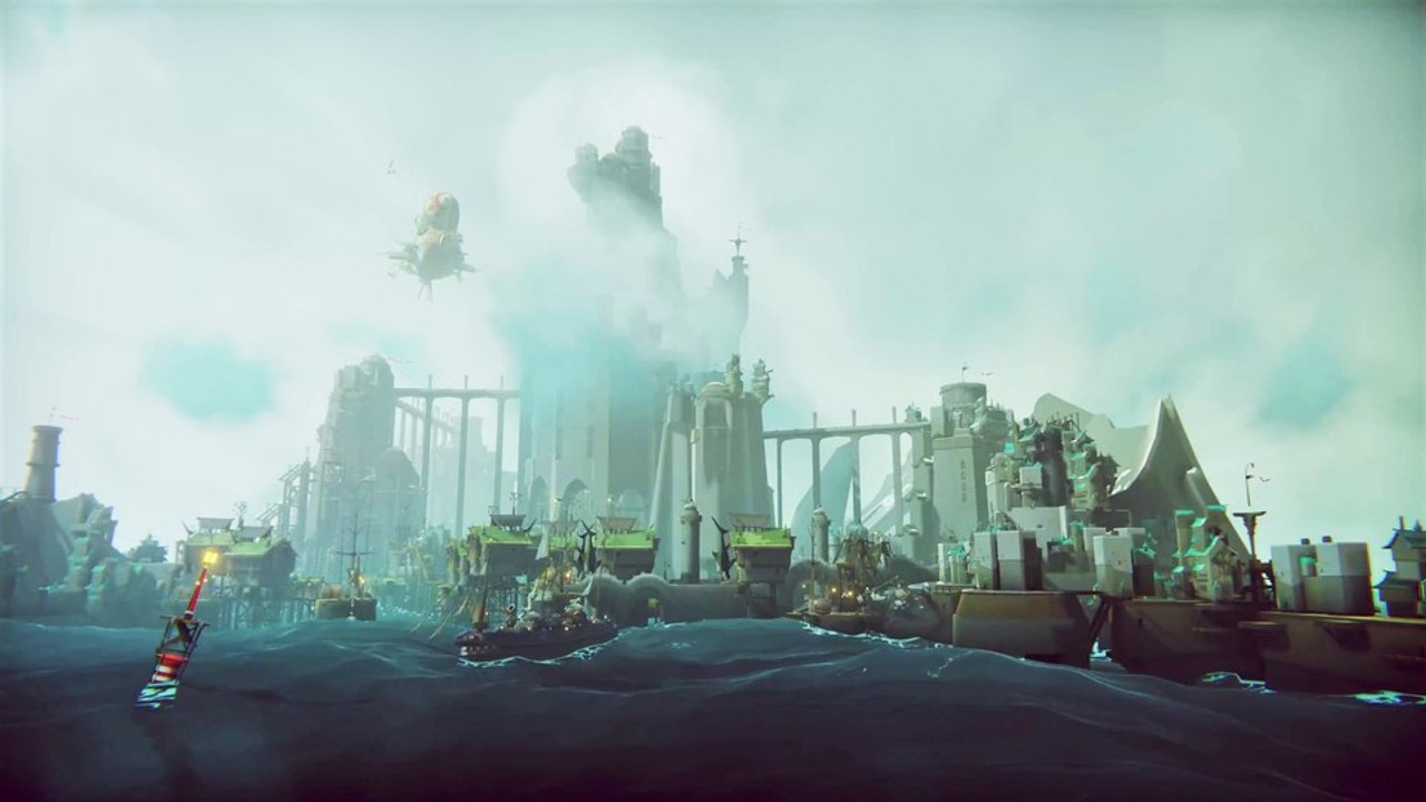 The Falconeer: Bulwark lässt euch einzigartige Festungen auf kargen Felsen errichten