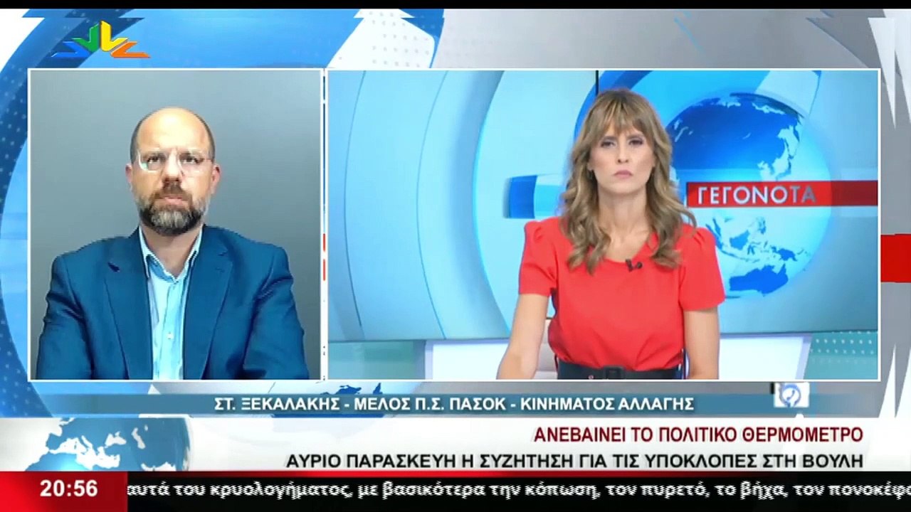Το μέλος του ΠΑΣΟΚ - ΚΙΝΑΛ, Στ. Ξεκαλάκης, στο...