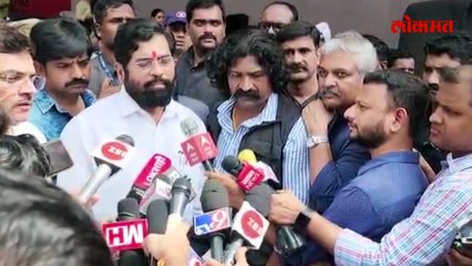 धर्मवीरांच्या चरणी मुख्यमंत्री  काय म्हणाले शिंदे