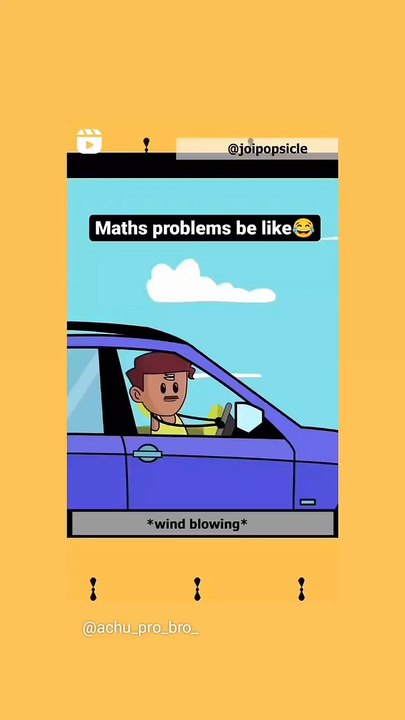 Math's funny video 
