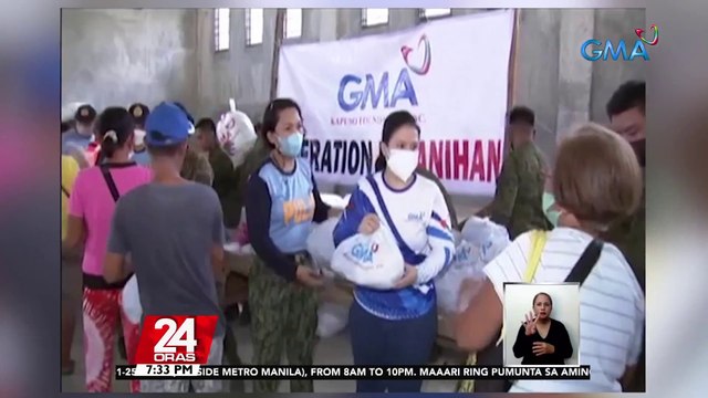 Mga residenteng naapektuhan ng Bagyong Florita sa Cagayan, hinatiran ng tulong ng GMA Kapuso Foundation | 24 Oras