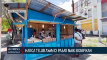 Harga Telur Ayam Di Pasar Tradisional Kota Gorontalo Naik Signifikan