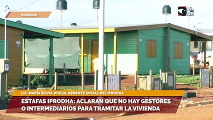 Estafaron ofreciendo viviendas de IPRODHA