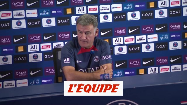 Galtier : «La Juventus est un très grand club» - Foot - C1 - PSG