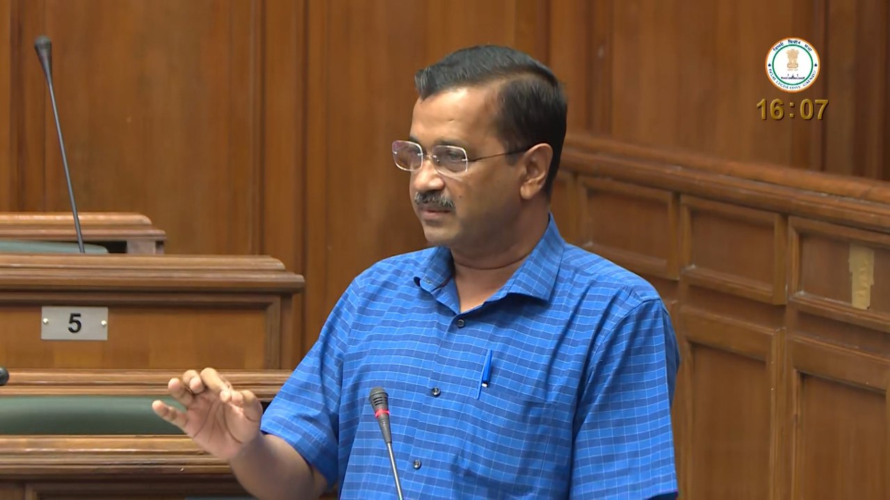 Delhi Liquor Scam : Ruckus in Delhi Assembly session as AAP, BJP target each other