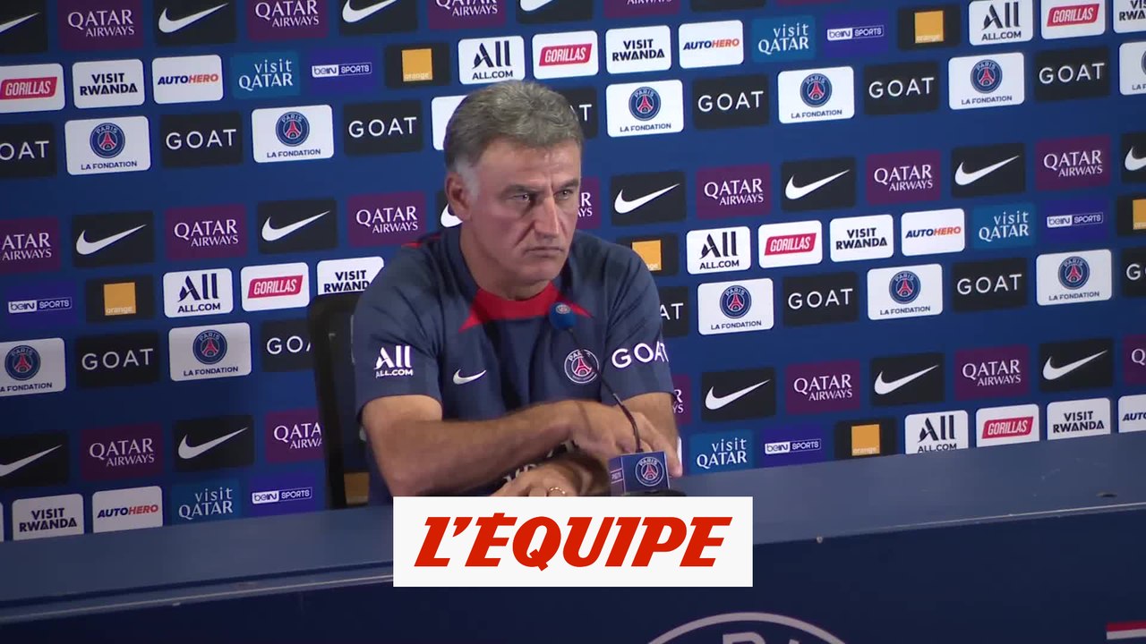 Galtier sur la fin du mercato du PSG : « Ça va beaucoup bouger » - Foot - L1 - PSG