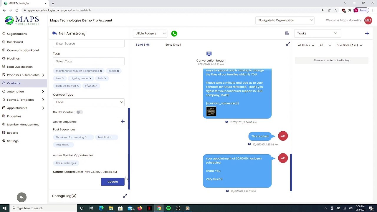 Contacts Module Overview