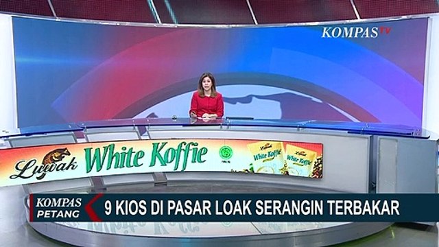 Kobaran Api Lahap 9 Kios Suku Cadang Sepeda Motor, Pedagang di Pasar Loak Serangin Panik!