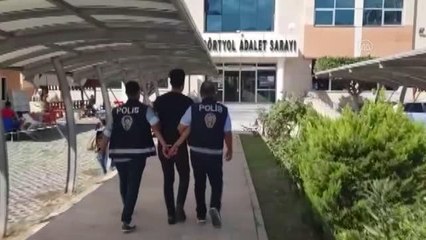 Bir inşaattan hırsızlık yapan şüpheli tutuklandı