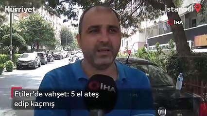 Etiler'de vahşet: 18 yaşındaki genci sırtından vurup öldürdü