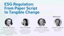 ESG Regulation: From Paper Script to Tangible Change