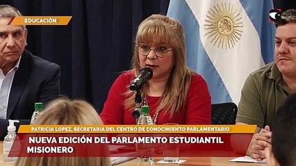 Nueva edición del Parlamento Estudiantil Misionero