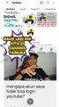TIBA - TIBA TIDAK BISA LOGIN YOUTUBE ⁉️ BAGAIMANA INI ❓