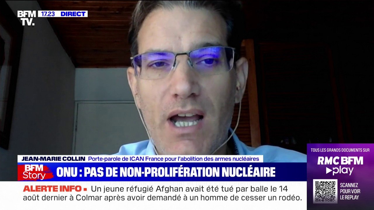 Jean-Marie Collin, porte-parole d'ICAN France:...