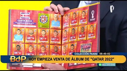 ¡Atención! Hoy sale a la venta el álbum Panini del Mundial Qatar 2022