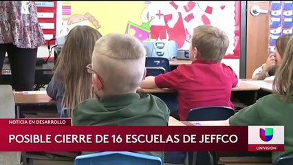 Posible cierre de 16 escuelas de JeffCo