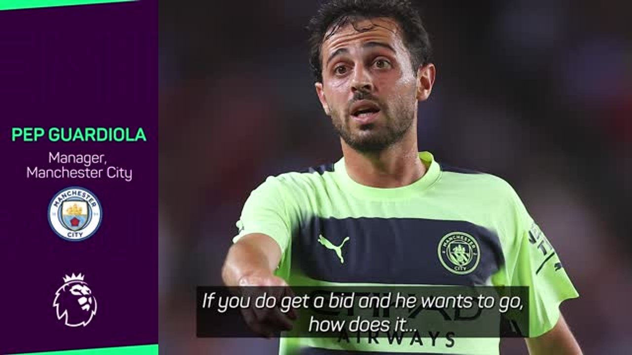 Bernardo Silva going nowhere, says Guardiola