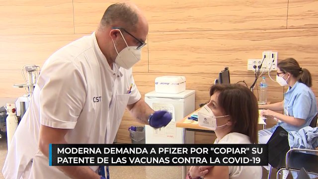 Moderna demanda a Pfizer por copiar su patente de las vacunas contra la COVID-19