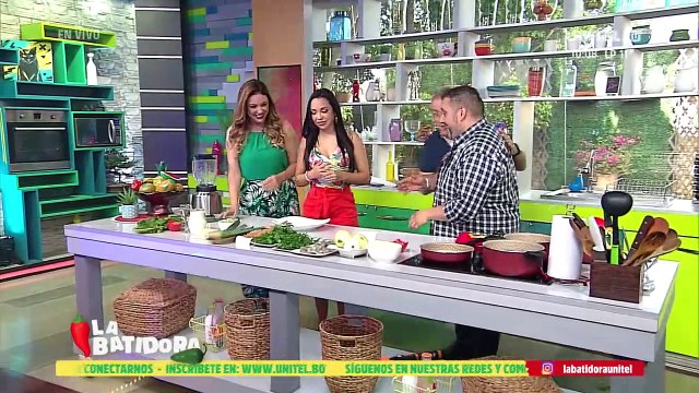 El chef Marcos Gonzáles visitó La Batidora y nos enseñó otra faceta de su vida