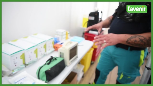 Namur: les premiers secours aux petits soins des festivaliers des Solidarités