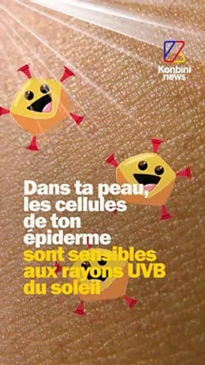 Arrête de croire qu'un coup de soleil est une brûlure de la peau