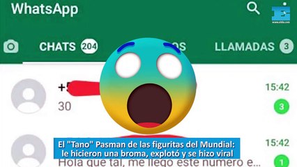 El Tano Pasman de las figuritas del Mundial, le hicieron una broma, explotó y se hizo viral