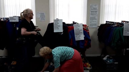 School uniform exchange at Halifax YMCA