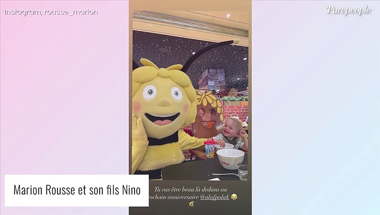 Marion Rousse : Nino s'éclate dans un parc d'attraction, elle trouve un sacré costume pour Julian Alaphilippe !