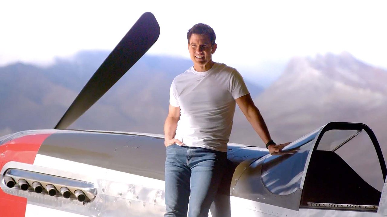 Tom Cruise Used His Own P51 Mustang Plane in Top Gun: Maverick