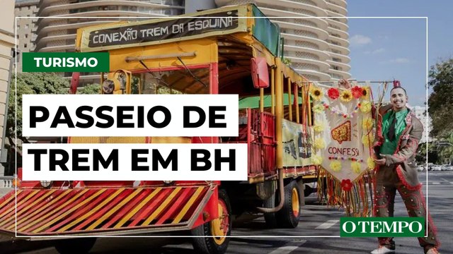 Projeto promove passeio de trem por pontos turísticos de BH