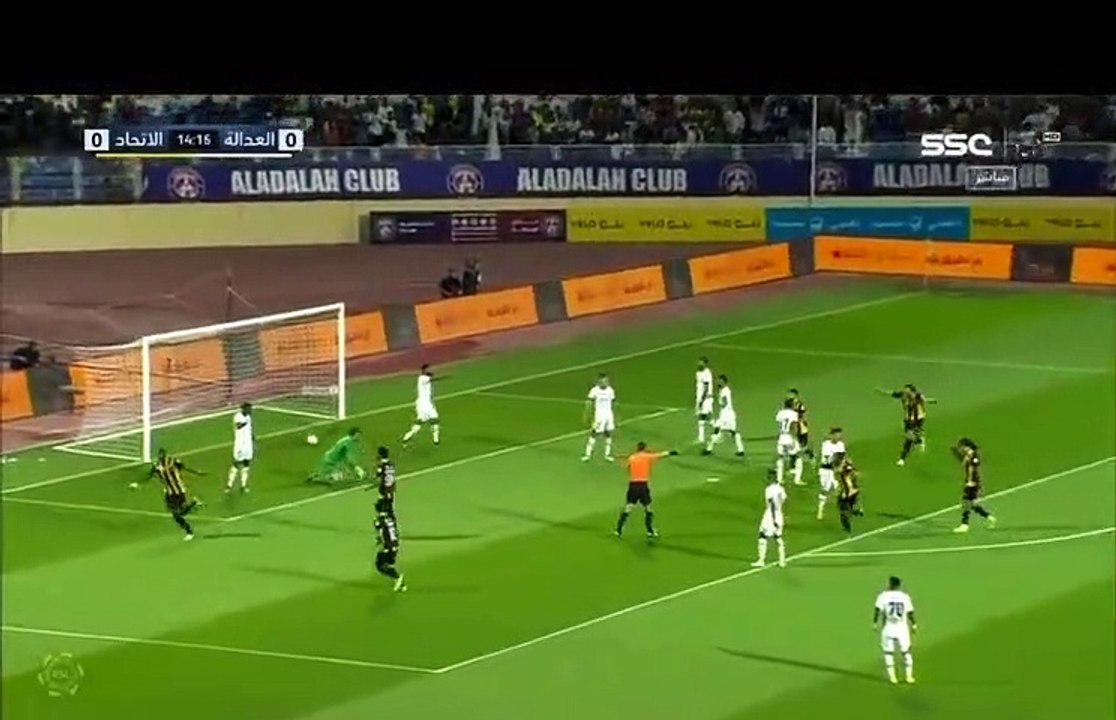 أهداف مباراة الاتحاد والعدالة