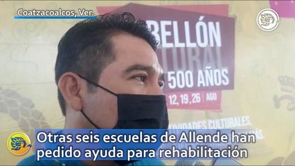 Otras seis escuelas de Allende han pedido ayuda para rehabilitación